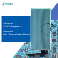 BIPV Curtain Wall System CdTe Solar Photovoltaic Glass Curtain Wall